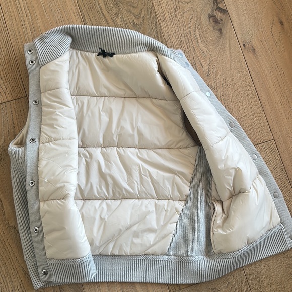 Rag & Bone Mikaela Mixed Media Vest in Ivory Multi - Picture 5 of 5